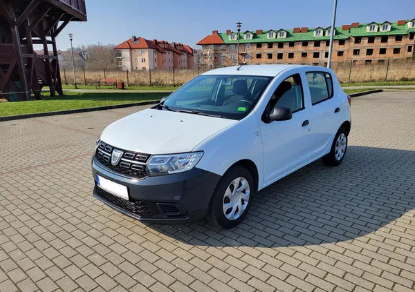 dacia sandero zachodniopomorskie Dacia Sandero cena 19900 przebieg: 44000, rok produkcji 2018 z Myślibórz